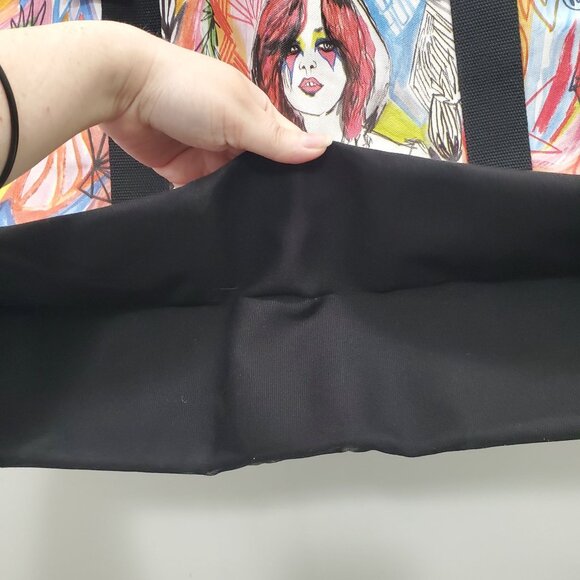 Vans x Kime Buzzelli Sorry is for Suckers Canvas Artist Art Print Tote Bag NWT - Picture 5 of 10